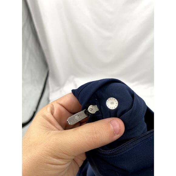 Lululemon Navy Ankle Tapered Trousers - Picture 4 of 4